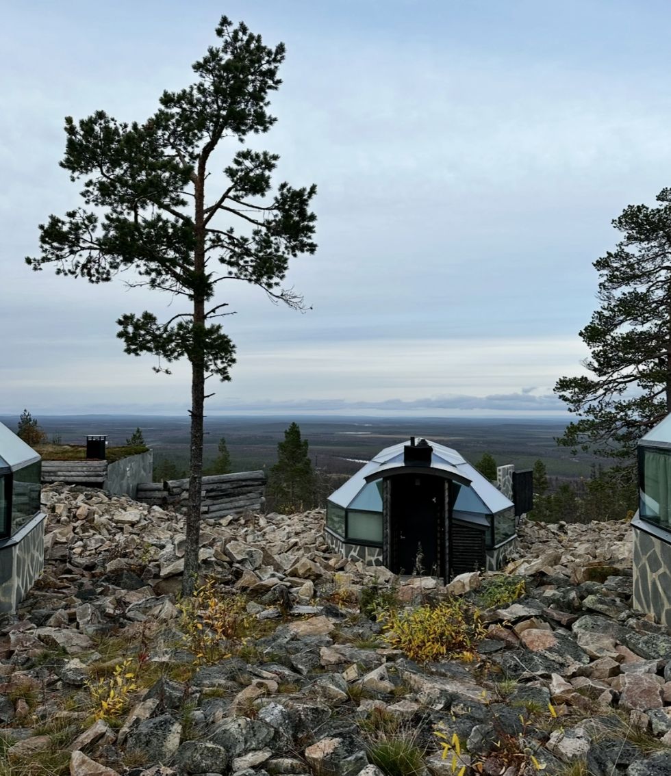 Retriittimaisemat Levillä.